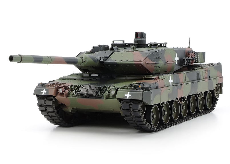 タミヤ 25207 1/35 レオパルト2A6戦車“ウクライナ軍”（スケール