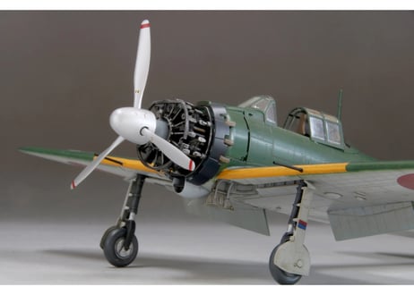 ファインモールド 1/48 帝国海軍 零式艦上戦闘機五二型（三菱製・中期型）(FZ01)