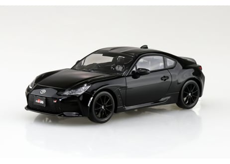 アオシマ 1/32 楽プラ スナップキット No.10-CB トヨタ GR86 2021(クリスタルブラックシリカ)