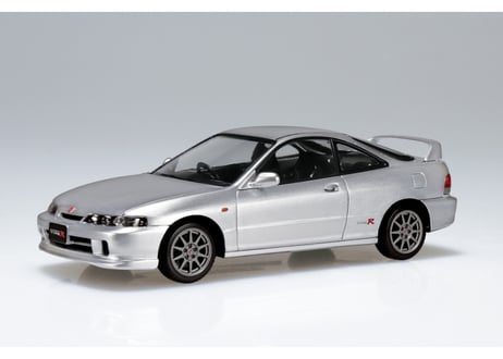 アオシマ 1/32 楽プラ スナップキット No.22-VS ホンダ DC2インテグラ タイプR(ボーグシルバーメタリック)