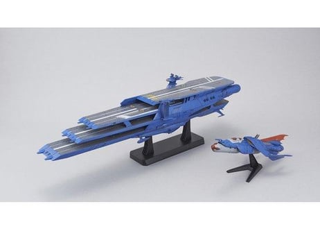 バンダイ 1/1000 大ガミラス帝国軍 ガイペロン級多層式航宙母艦 〈シュデルグ〉(宇宙戦艦ヤマト2199)