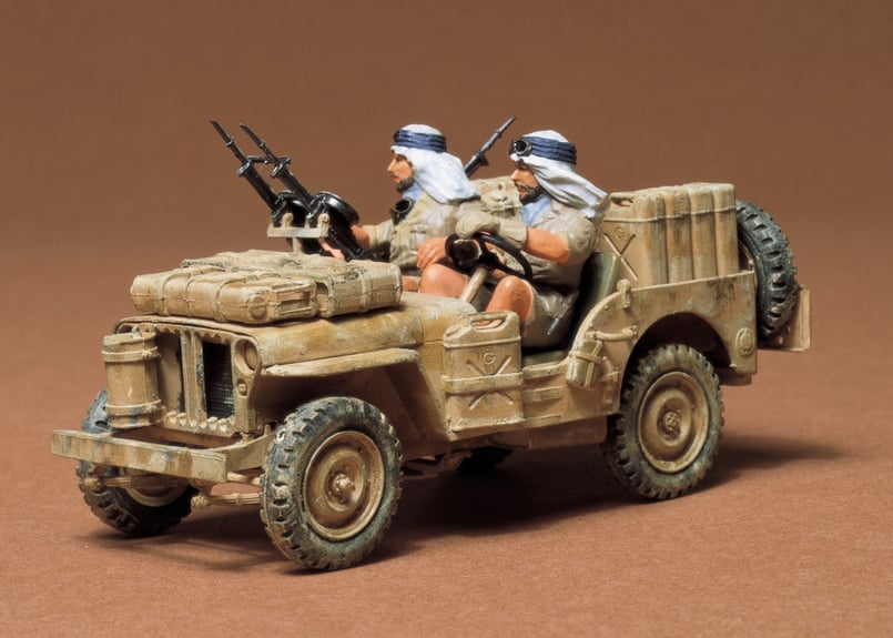 タミヤ 1/35 MM No.33 イギリス S.A.S.ジープ | ウエサカ模型店
