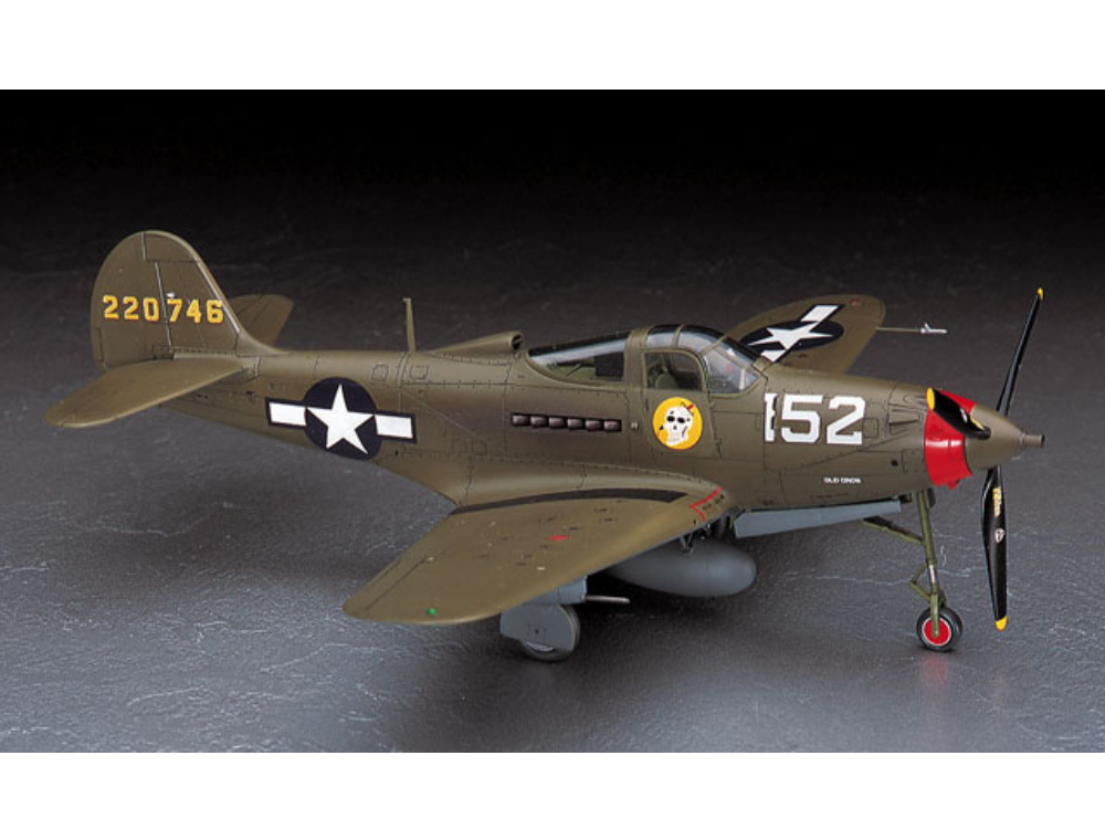 プラモデル完成機　1/48　エアラコブラ 1/48 P-39Q/N エアラコブラ 完成品｜艦船模型の販売する