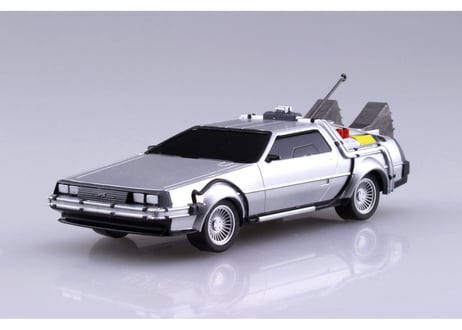 アオシマ バック・トゥ・ザ・フューチャー No.11 1/43 プルバック バック・トゥ・ザ・フューチャー PartⅠ タイムマシン