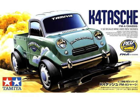 タミヤ 1/32 ミニ四駆REV No.20 K4タッシュ (FM-Aシャーシ)