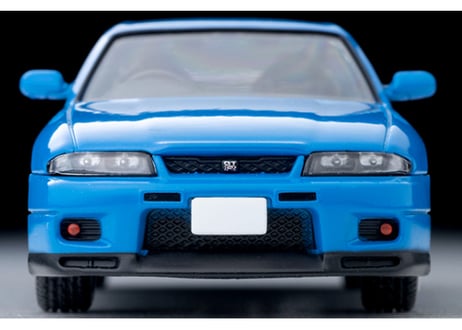 トミーテック 1/64 TLV-N308e 日産 スカイライン GT-R V-spec LMリミテッド（チャンピオンブルー）96年式