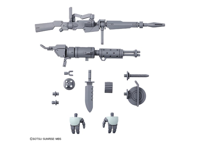 水星の魔女 HG キット10体セット ガンダム 水星の魔女」より各機体の追加武装「HG MS拡張