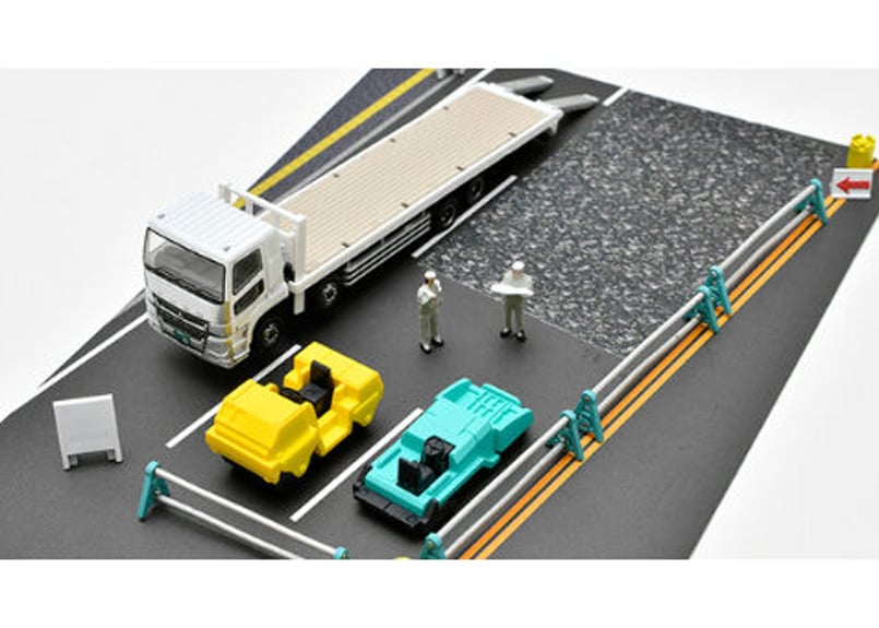 トミーテック ザ・トラックコレクション 道路工事現場 トラック