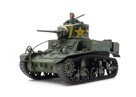 タミヤ 1/35 MM No.360 アメリカ軽戦車 M3スチュアート 後期型