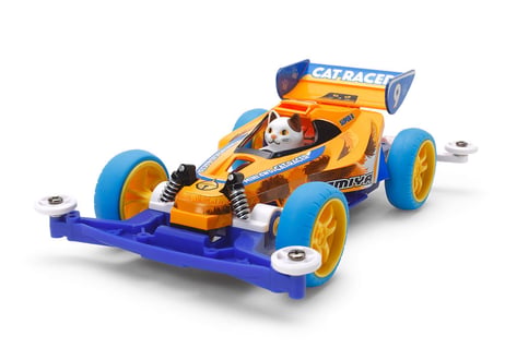 タミヤ 1/32 レーサーミニ四駆 No.90 ミニ四駆キャット(スーパー2シャーシ)