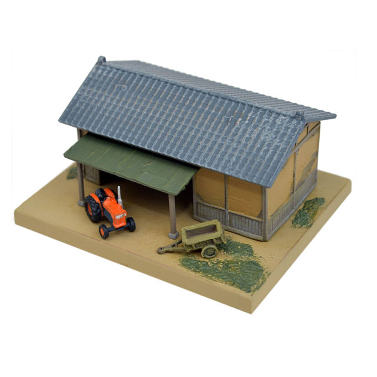 トミーテック 情景小物070-2 農機小屋と農機A2 | ウエサカ模型店