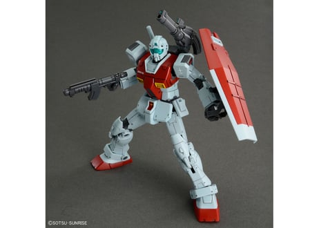 バンダイ HG 1/144 ジム (ショルダー・キャノン装備/ミサイルポッド装備)