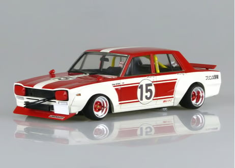 アオシマ 1/24 リバティウォーク SP シャコタンコヤジ公認 ハコスカ4Dr