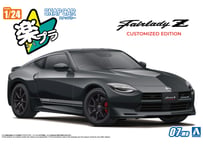 アオシマ 1/24 楽プラ スナップカー No.07-MB RZ34 フェアレディZ Customized Edition 2024 ミッドナイトブラック