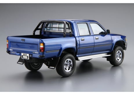 アオシマ 1/24 ザ･モデルカー No.20 トヨタ LN107 ハイラックス ピックアップ ダブルキャブ4WD '94