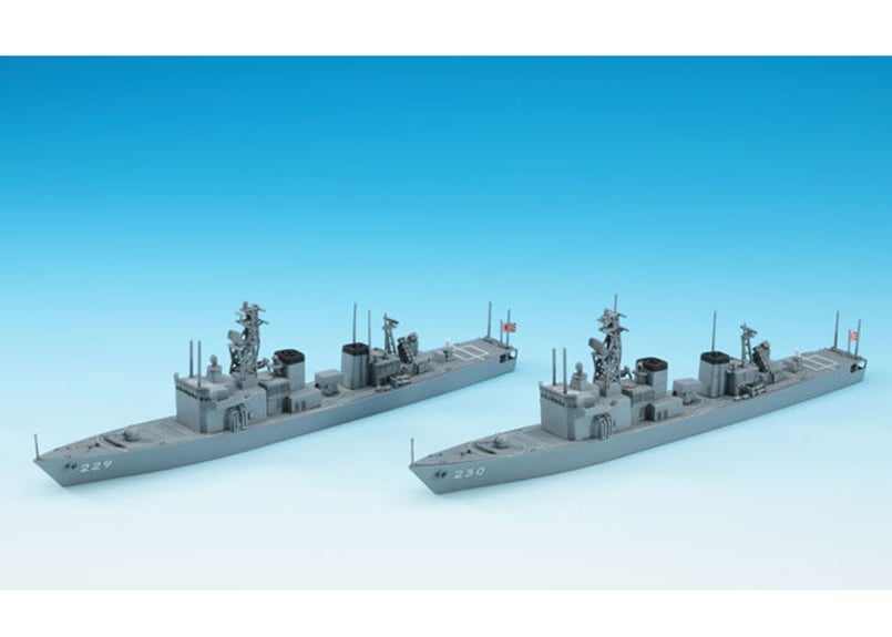 ハセガワ 1/700 WL No.013 海上自衛隊 護衛艦 あぶくま/じんつう