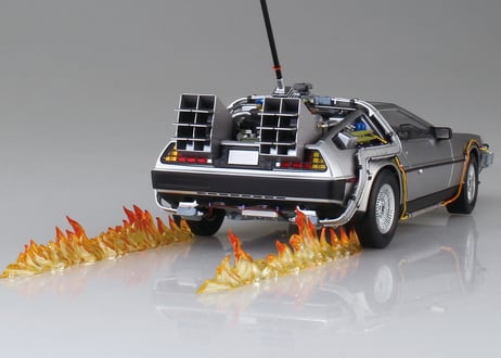 アオシマ 1/24 バック・トゥ・ザ・フューチャー PartⅠ タイムマシン
