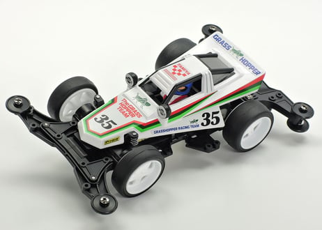 タミヤ 1/32 レーサーミニ四駆 No.105 グラスホッパーJr. (VZシャーシ)