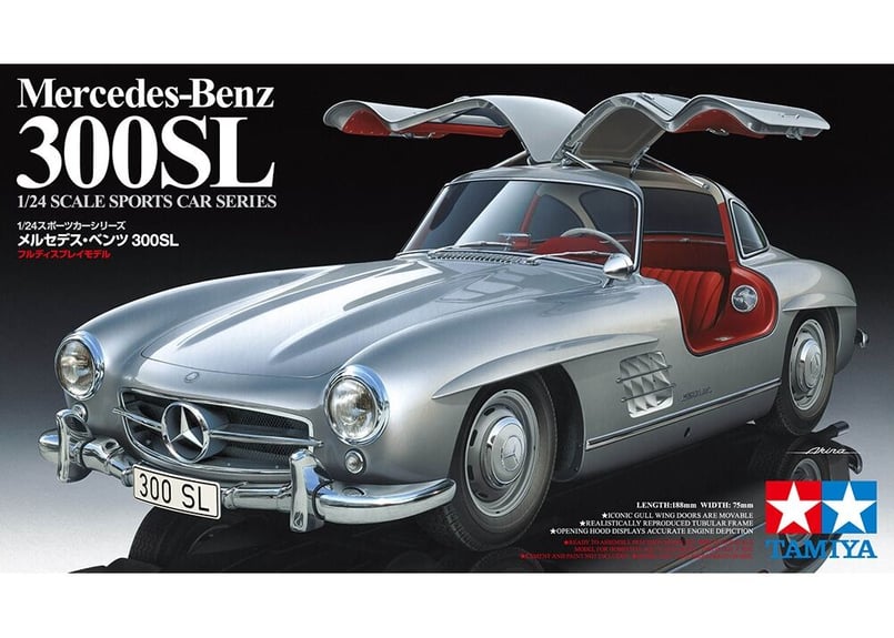 タミヤ 1/24 スポーツカー No.338 メルセデス・ベンツ 300 SL タミヤ 1/24 スポーツカー No.338 メルセデス・ベンツ 300 SL