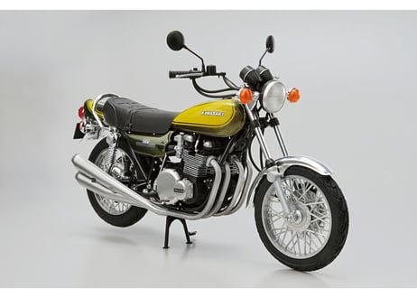 アオシマ 1/12 ザ･バイク No.47 カワサキ Z1 900 SUPER4 '73 カスタムパーツ付き