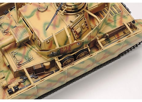 タミヤ 1/48 MM No.84 ドイツIV号戦車H型 （後期型）