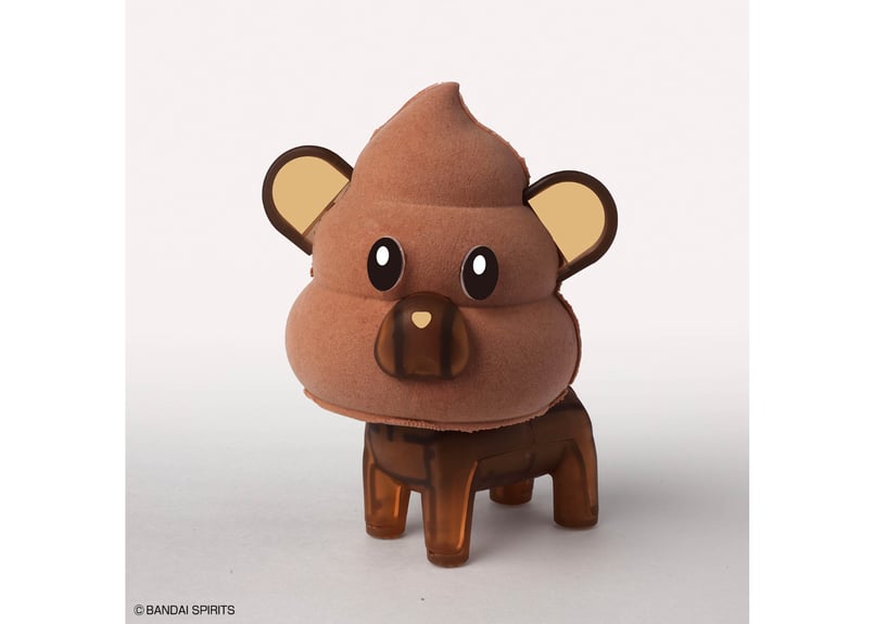 バンダイ クレイモデルキット04 あにまるうんちセット1 ねこ&くま