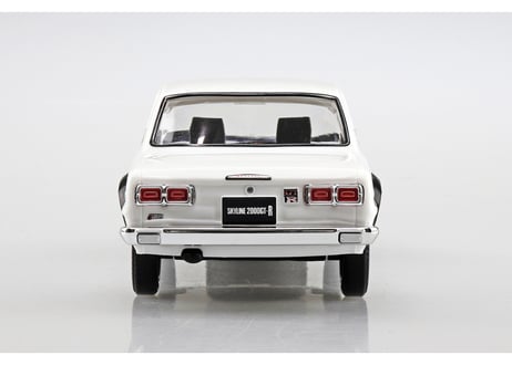 アオシマ 1/32 楽プラ スナップキット No.16-WH ニッサン C10 スカイライン 2000GT-R(ホワイト)