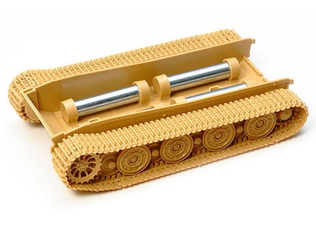 タミヤ 1/48 MM No.75 ドイツ重戦車 タイガーI 後期生産型