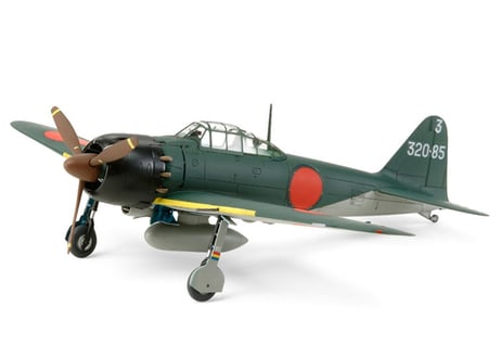 タミヤ 1/72 ウォーバードコレクション No.79 三菱 零式艦上戦闘機五二型