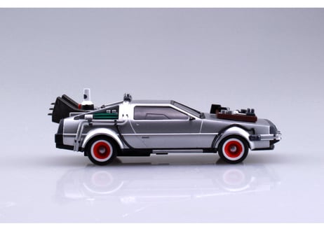 アオシマ バック・トゥ・ザ・フューチャー No.13 1/43 プルバック バック・トゥ・ザ・フューチャー PartⅢ タイムマシン