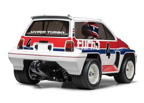 タミヤ 電動RCカー No.611 1/10RC Honda シティターボ （WR-02Cシャーシ）