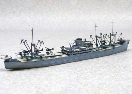 アオシマ 1/700 WL No.560 日本海軍 特設水上機母艦 神川丸（かみかわまる）