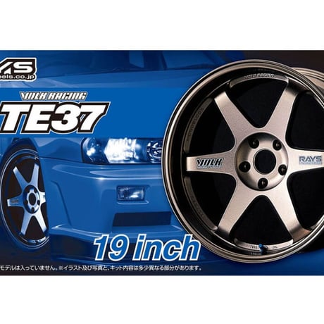 アオシマ 18インチ ホイールセット 1/24 ハイグリップタイヤ18インチ アオシマ対応品【2_T-A18