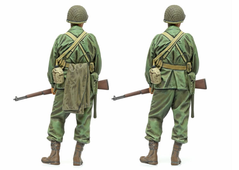 タミヤ 1/35 MM No.379 アメリカ歩兵偵察セット | ウエサカ模型店