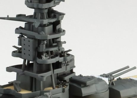 アオシマ 1/700 WL No.116 日本海軍 戦艦 陸奥