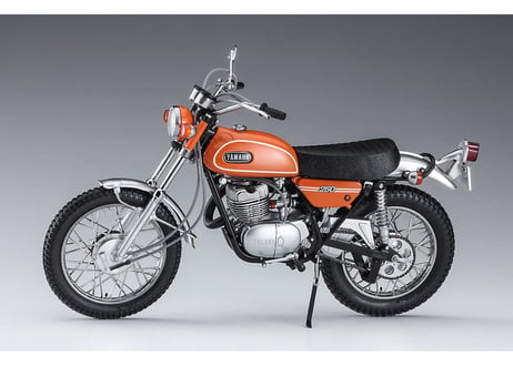 ハセガワ SP529 1/10  ヤマハ トレール DT250 “マンダリンオレンジ”