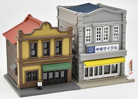 トミーテック 建物コレクション188 珈琲店・自転車屋