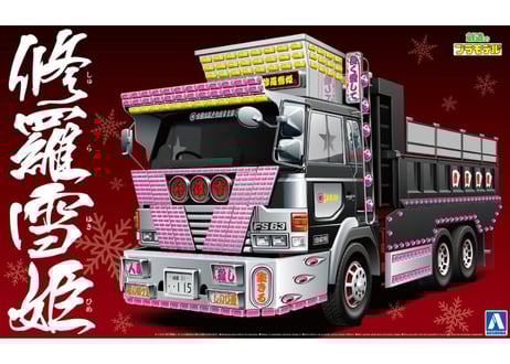 デコトラ 風神雷神 プラモデル 1/32 （1/32 バリューデコトラ No