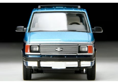 トミーテック 1/64 TLV-N325b シボレー アストロ LT AWD（水色／紺）94年式