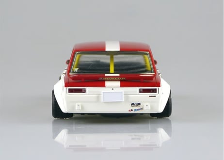 アオシマ 1/24 リバティウォーク SP シャコタンコヤジ公認 ハコスカ4Dr