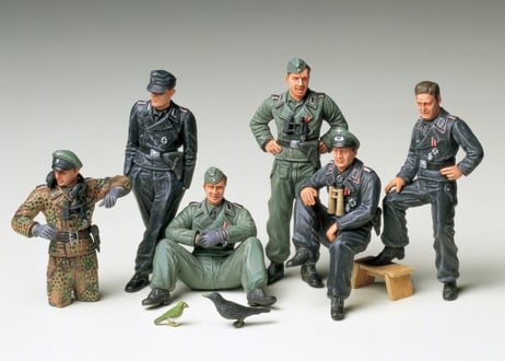 タミヤ 1/35 MM No.201 ドイツ戦車兵 小休止セット