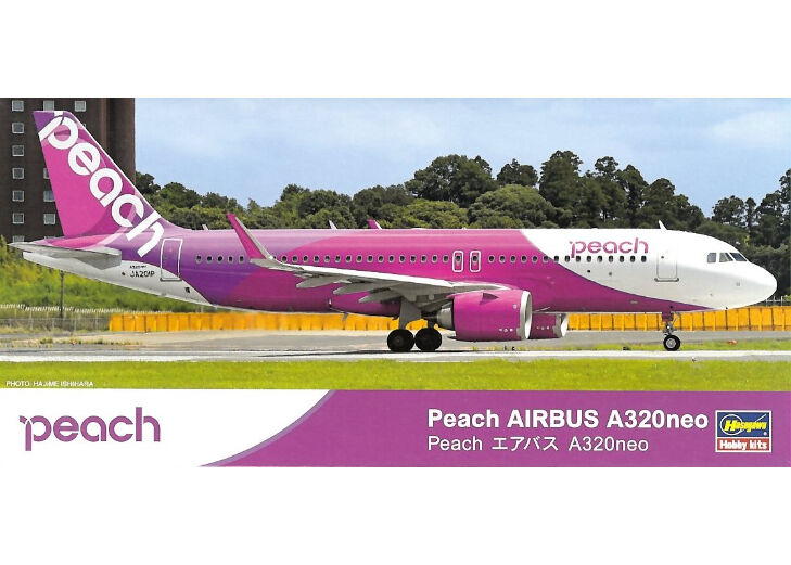 新品】 1/200 Peach航空 ピーチ航空A320neoとA320のセットスケール1200 