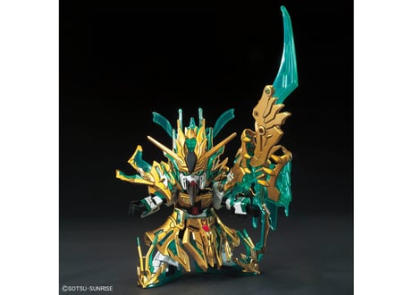 バンダイ SD 三国創傑伝-34 武聖関羽雲長νガンダム