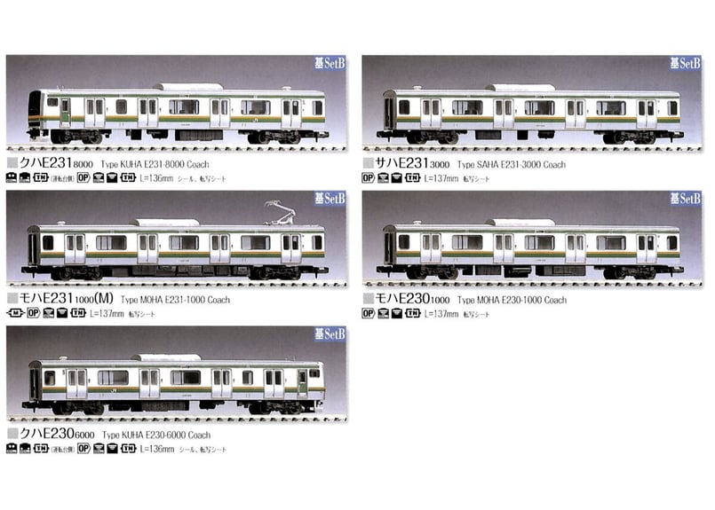 TOMIX JR E231 1000系 10両編成セット - 鉄道模型