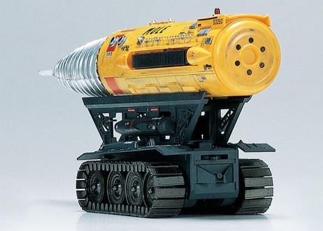 アオシマ サンダーバード No.17 1/72 ジェットモグラ 電動モデル
