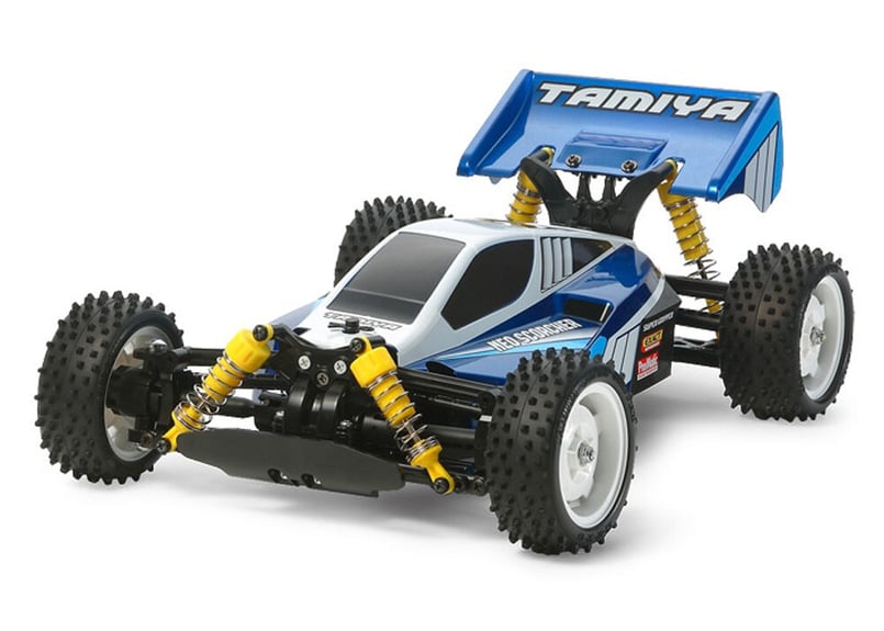 タミヤ 電動RCカー No.568 1/10RC ネオスコーチャー (TT-02B