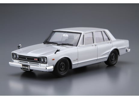 アオシマ 1/24 ザ･モデルカー No.45 ニッサン PGC10 スカイライン2000GT-R '70