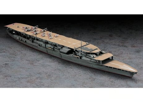 ハセガワ 1/700 日本海軍 航空母艦 赤城 “三段甲板” w/艦載機セット（複葉機）