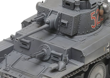 タミヤ 1/35 MM No.369 ドイツ軽戦車 38 (t) E/F型