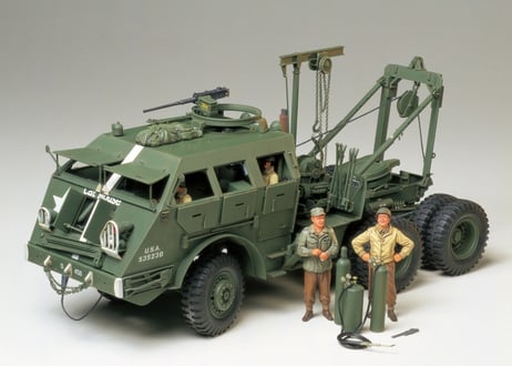 タミヤ 1/35 MM No.244 アメリカ M26 装甲戦車回収車